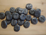 Elder Futhark Clay Norse Rune set