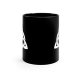 Triquetra Black Mug