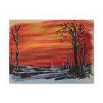 Blazing Sunset Canvas