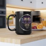 Purple Dragonfly Mug