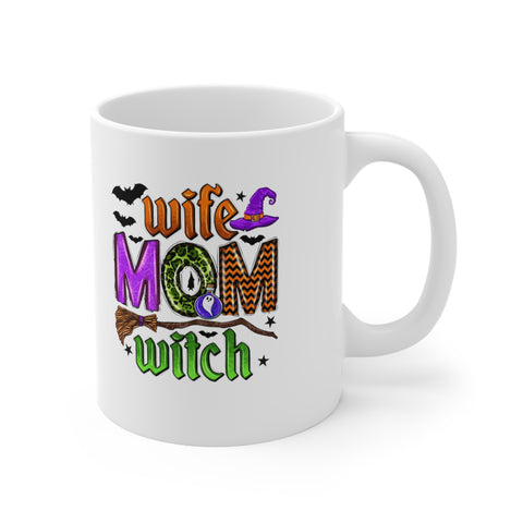 Wife Mom Witch Mug