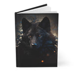 Black Wolf Hardcover Journal
