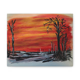 Blazing Sunset Canvas