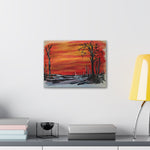 Blazing Sunset Canvas