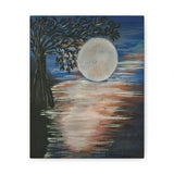 By the Light of the Moon Canvas