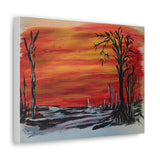 Blazing Sunset Canvas