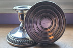 Birks Regency Vintage Silverplate Candleholders
