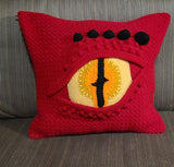 Dragon Pillow Sham - Red Fire