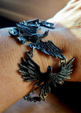 Flocking Raven Bracelet