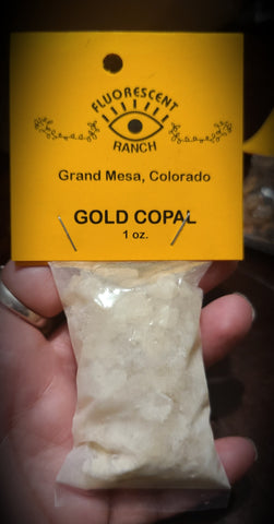 Gold Copal Resin