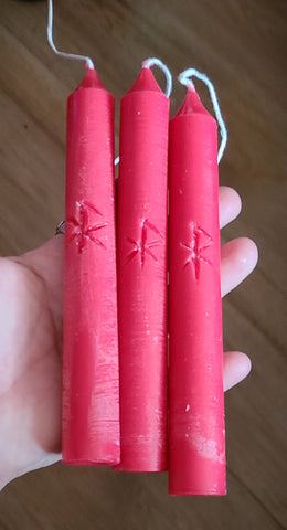 Love Taper Candle