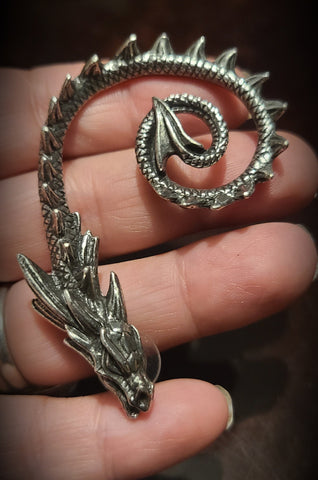 Ostrogoth Dragon Earrings - Jewelry
