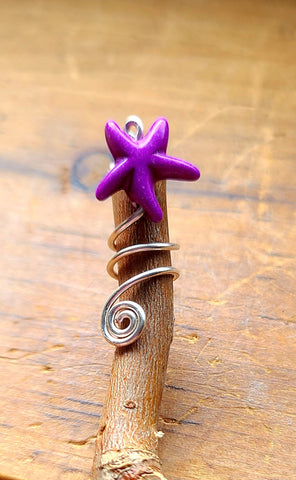 Purple Star Braid Coil