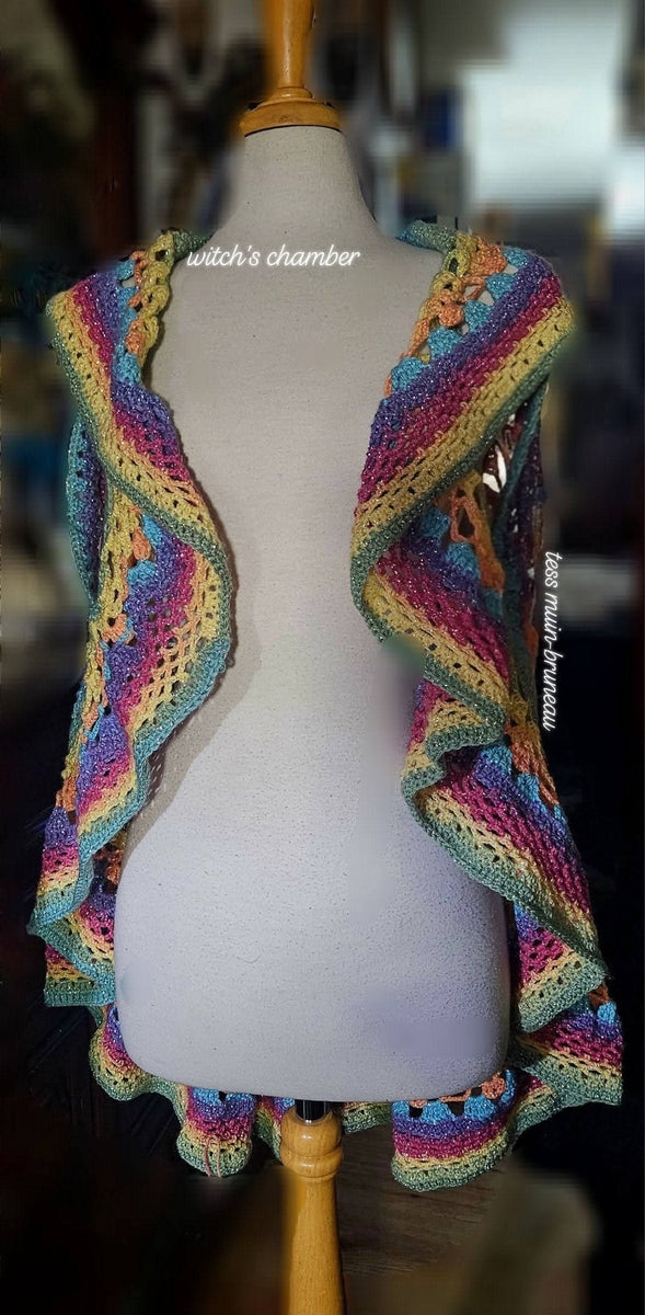 Pastel Rainbow Mandala Duster – Witch's Chamber