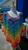 Rainbow Poncho
