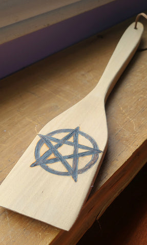 Wooden Spoon Pentacle